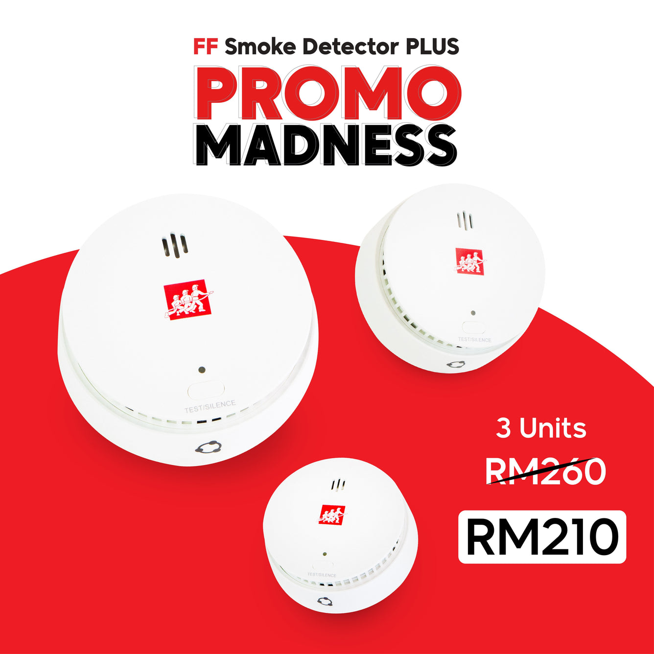 FF Smoke Detector PLUS - Fire Fighter Industry