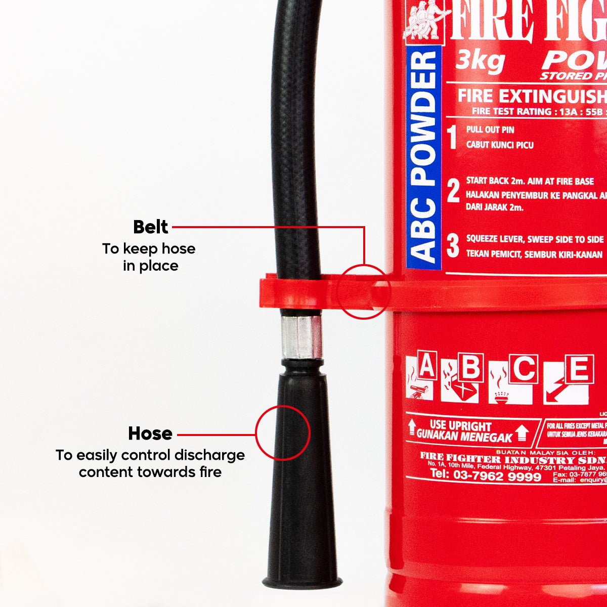 The Dynamic Duo (3kg Fire Extinguisher + Fire Blanket) - Fire Fighter Industry