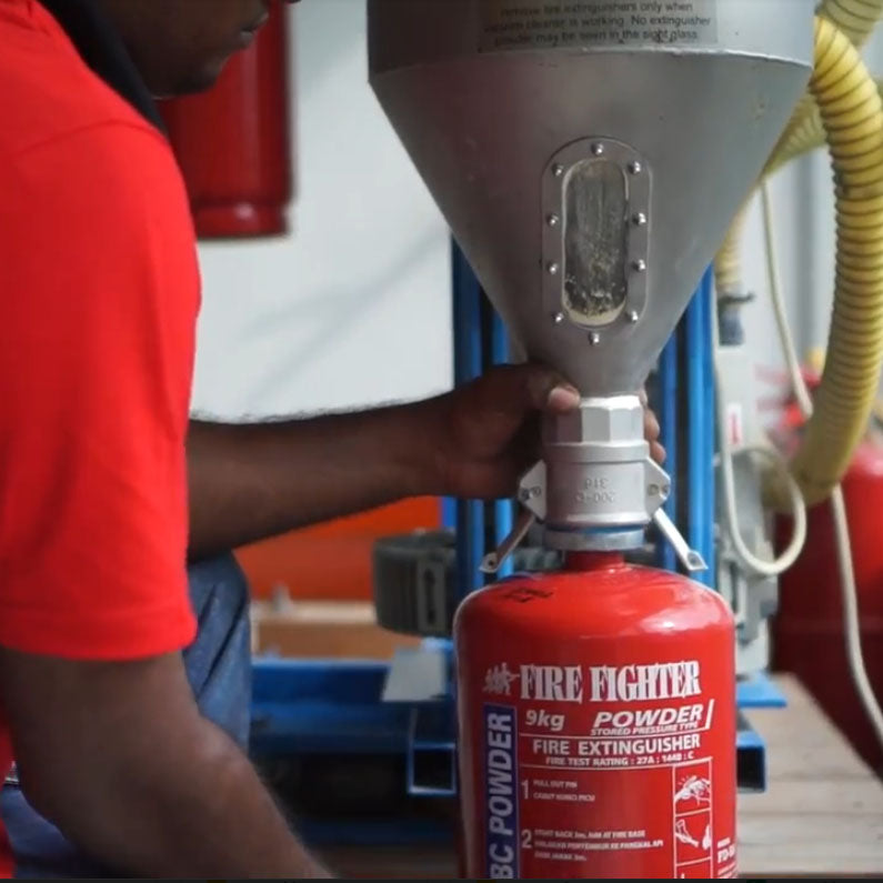 What Happens To Your Fire Extinguisher When It's Being Serviced
