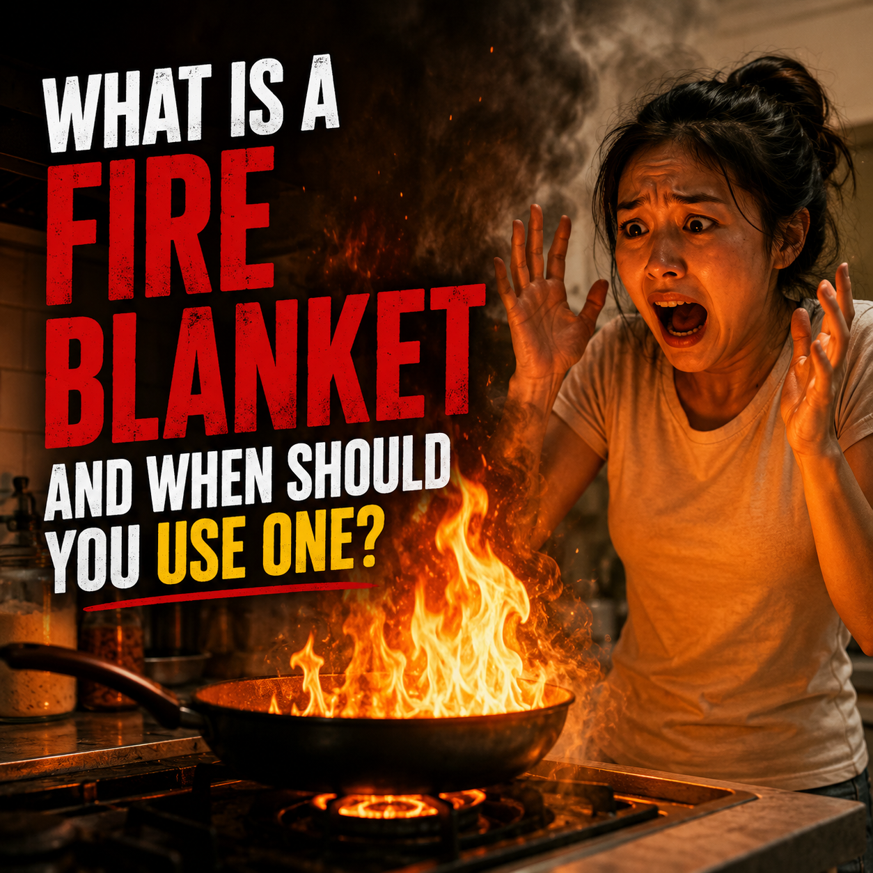 What Is a Fire Blanket and When Should You Use One?