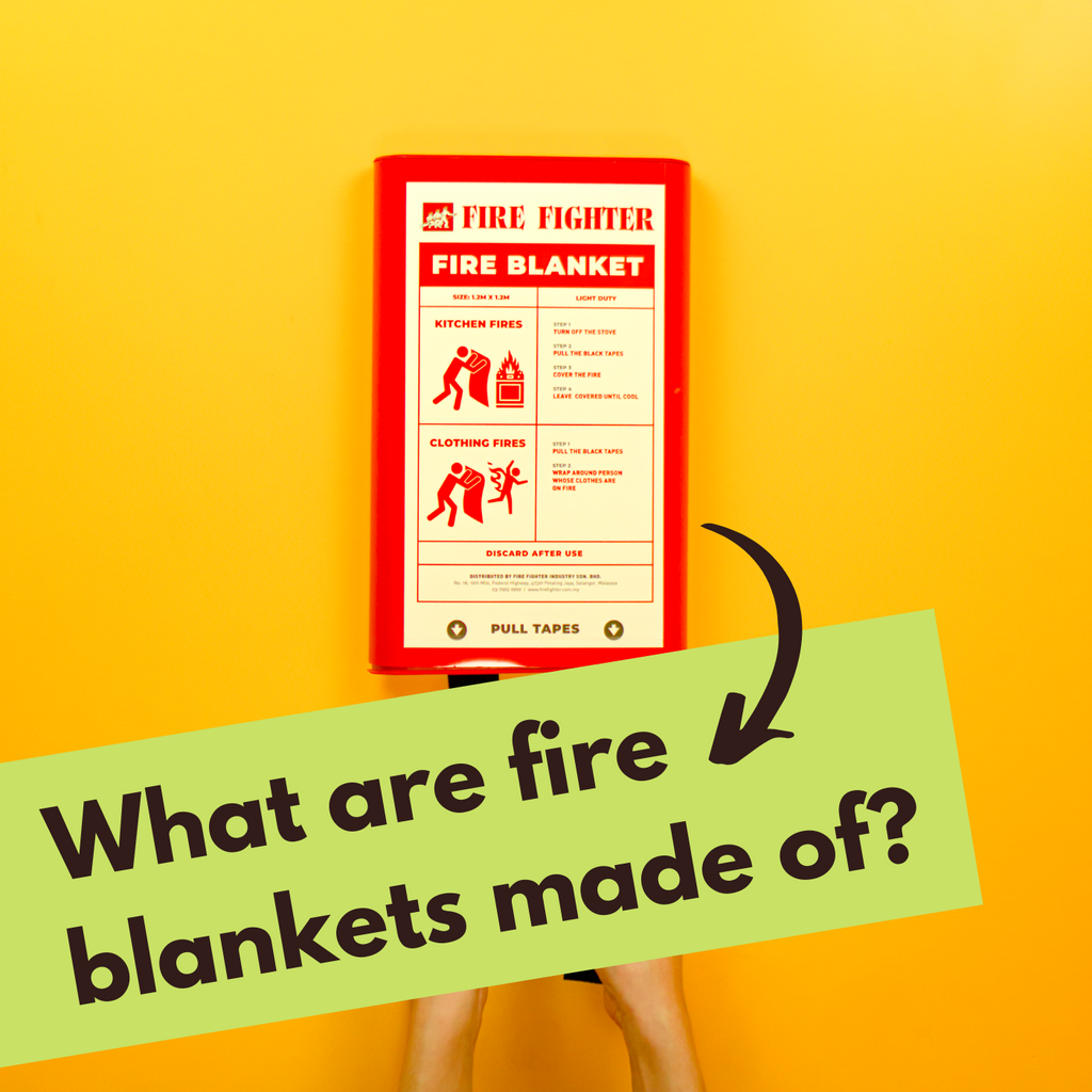What are Fire blanket and what are they made of?
