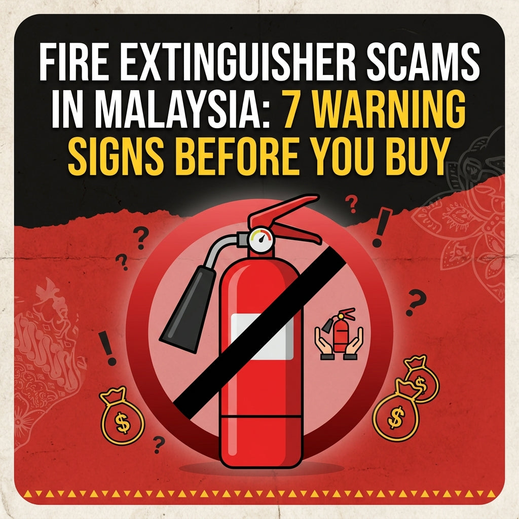Fire Extinguisher Scams in Malaysia: 7 Warning Signs Before You Buy