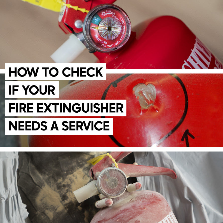 How to check if your fire extinguisher needs a service (Home / Personal Use)