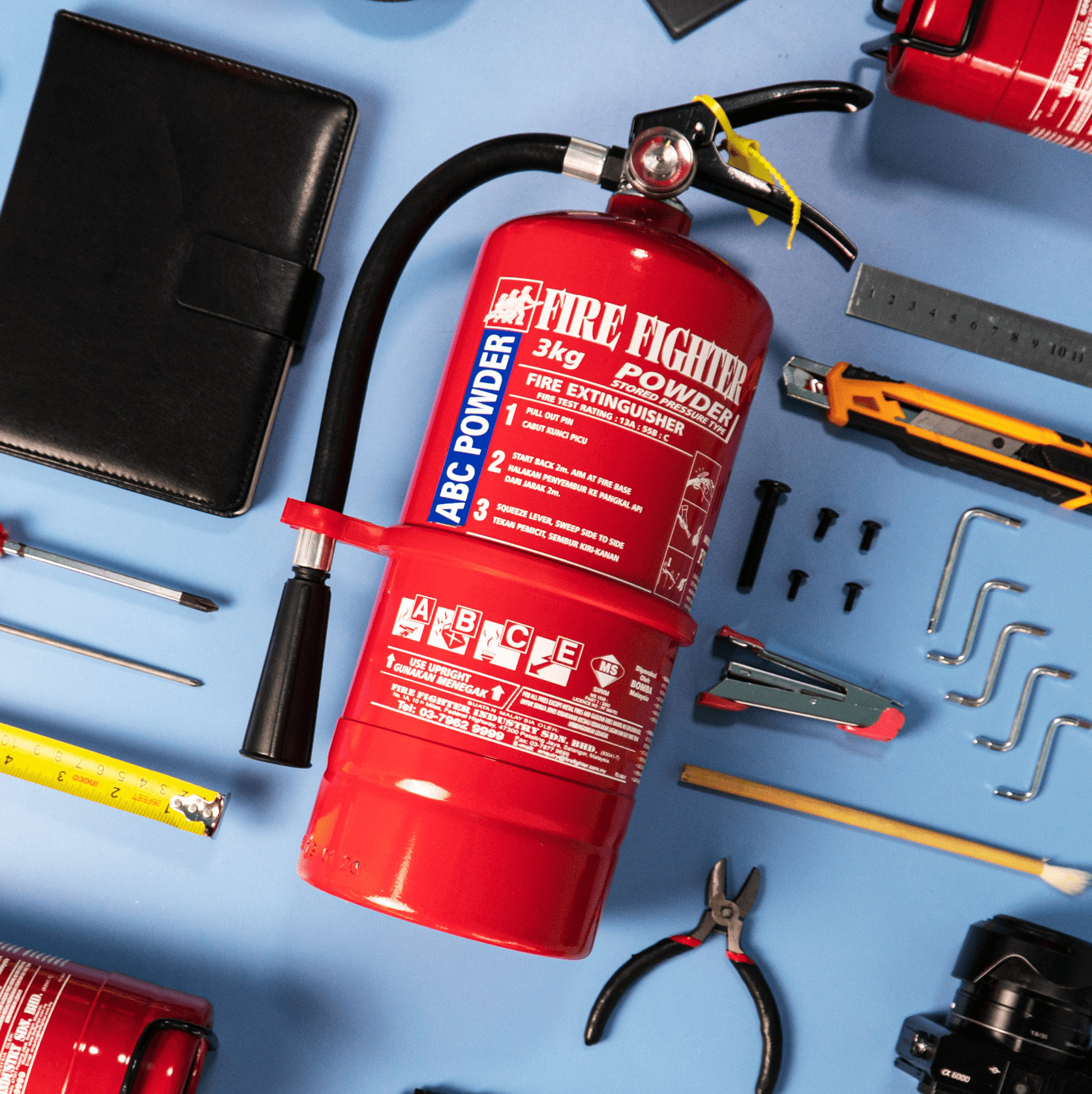 Types of Fire Extinguishers - Fire Fighter Industry