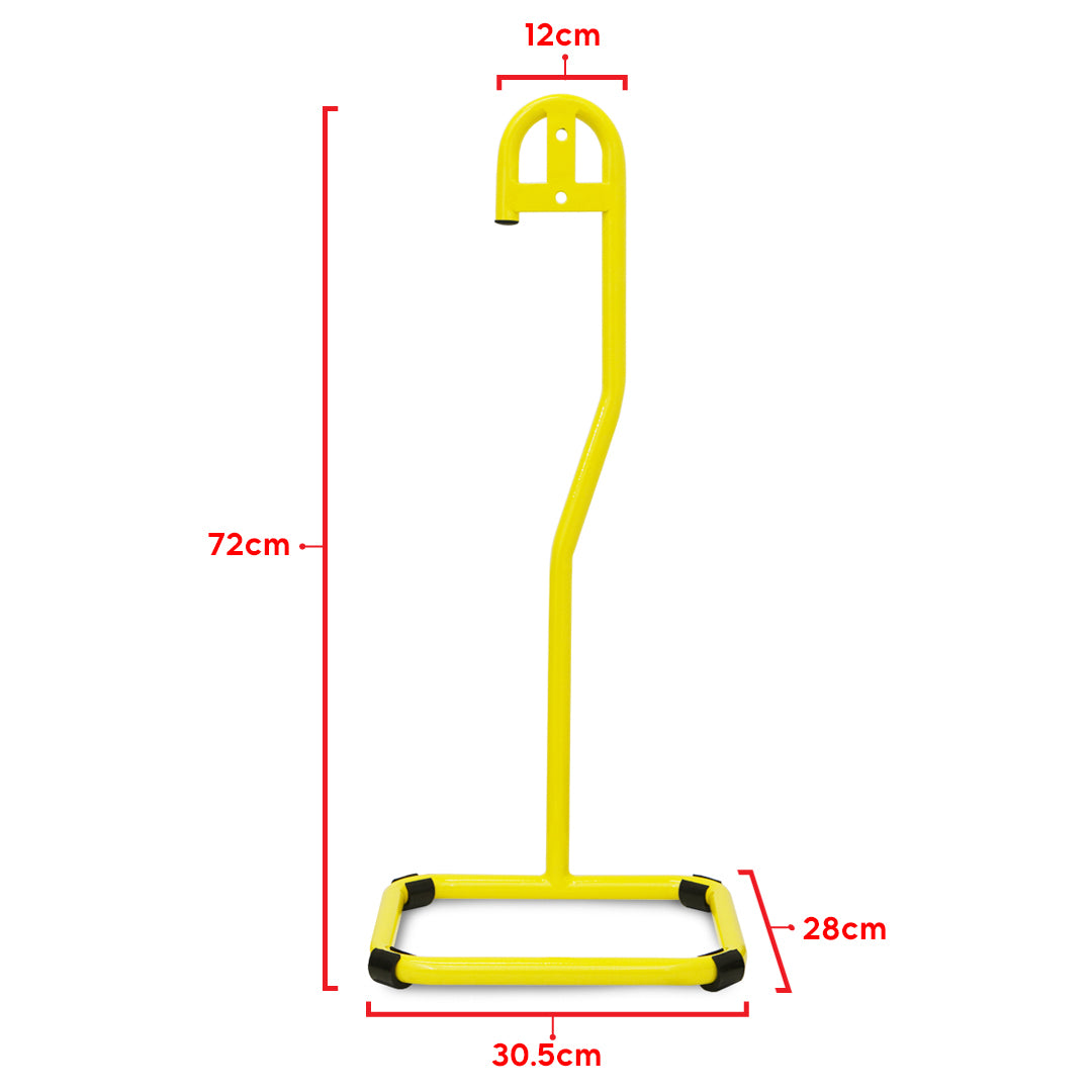 Fire Extinguisher Yellow Stand