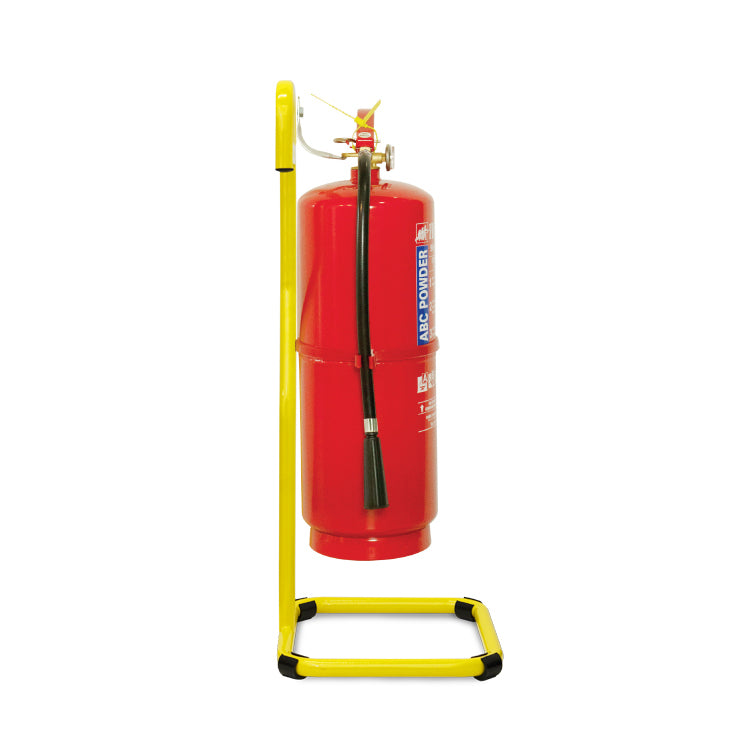Fire Extinguisher Yellow Stand