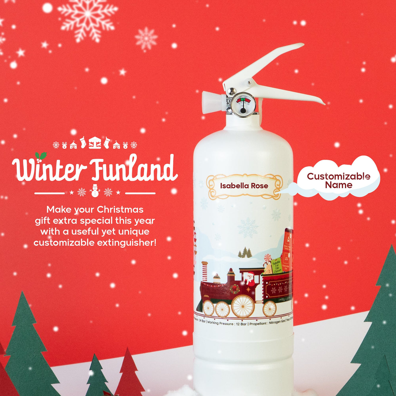 Christmas Winter Funland 2025 - Fire Fighter Industry