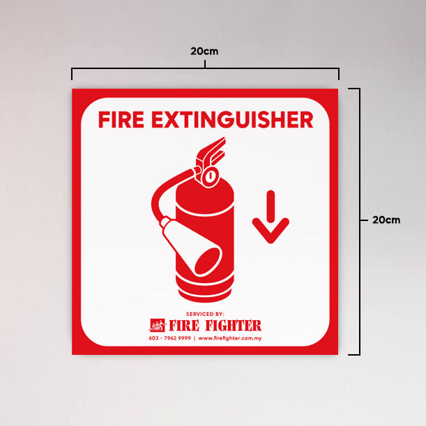 FF Fire Extinguisher Signage