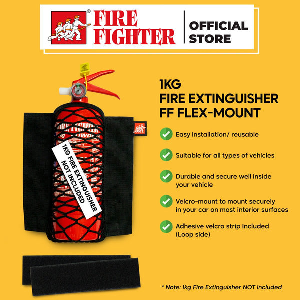 FF Flex-Mount car extinguisher holder