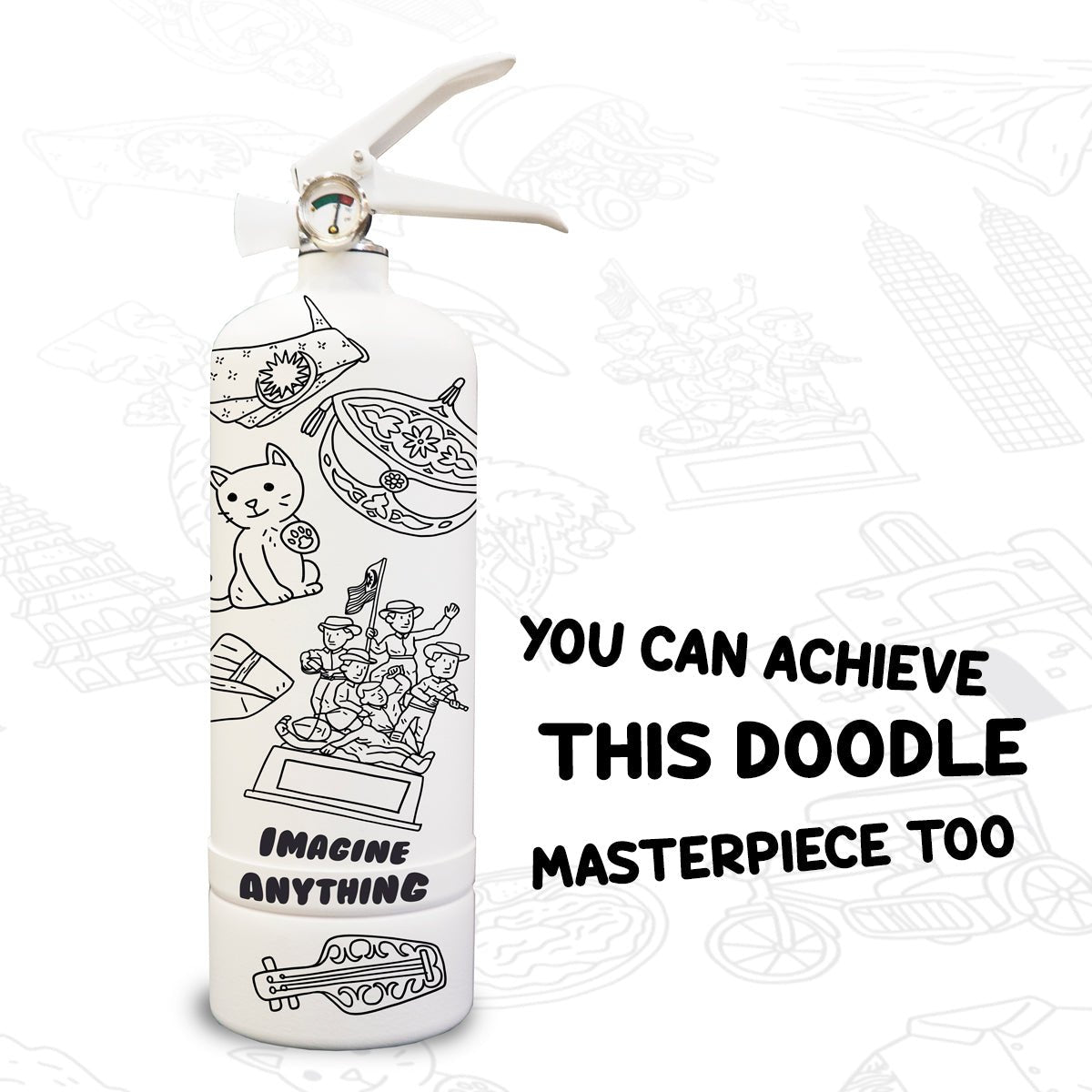 FFI x Doodict x The LINC KL Collaboration (Doodle Pack) - Fire Fighter Industry