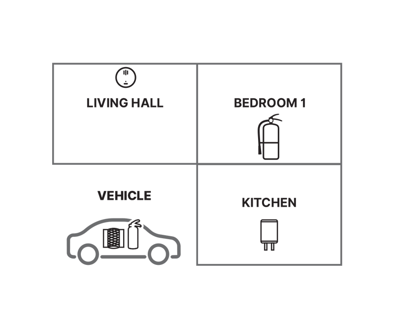 Floor plan for the Kit Basic