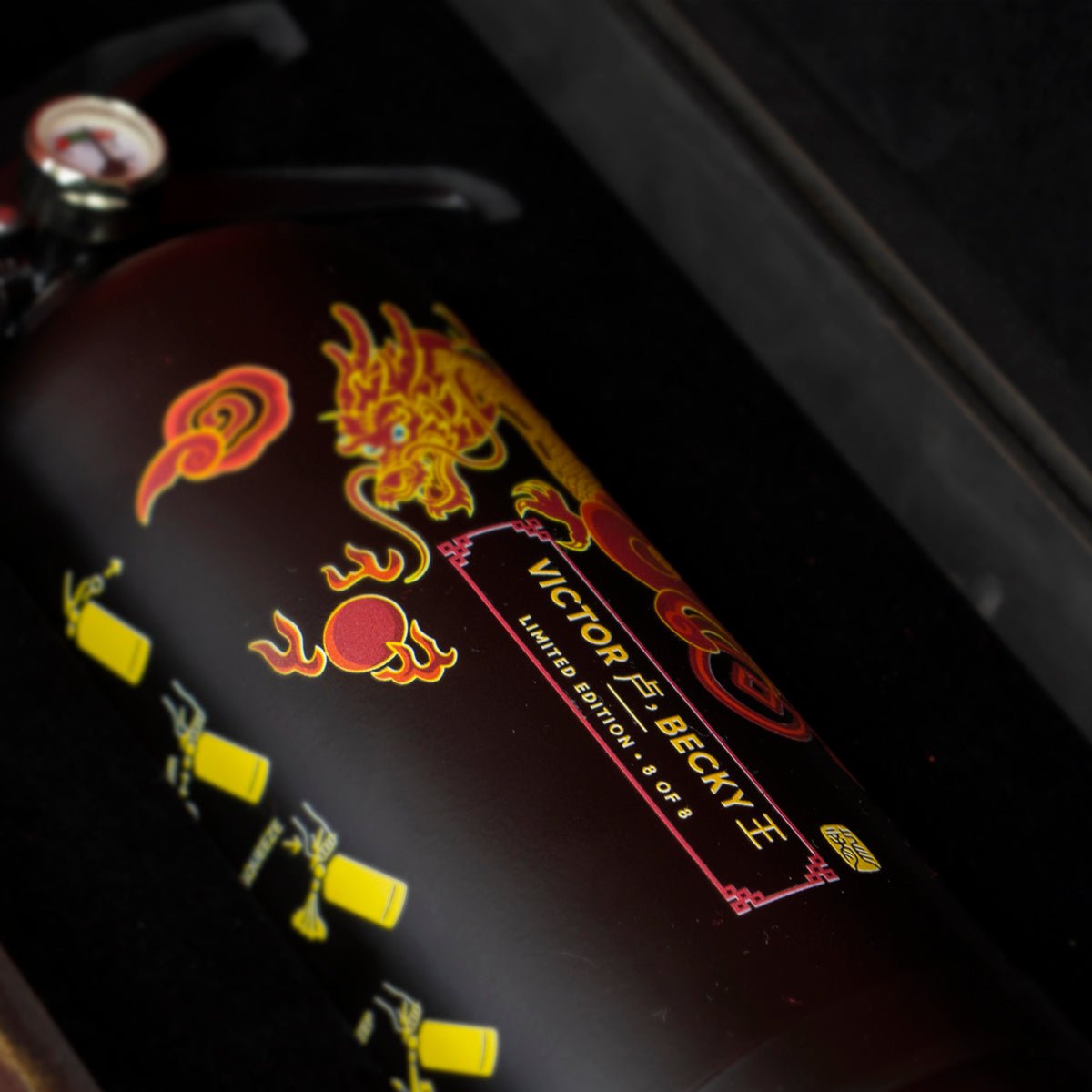 Limited Edition Dragon Edition 2024 1kg Fire Extinguisher (Customizable Name) - Fire Fighter Industry