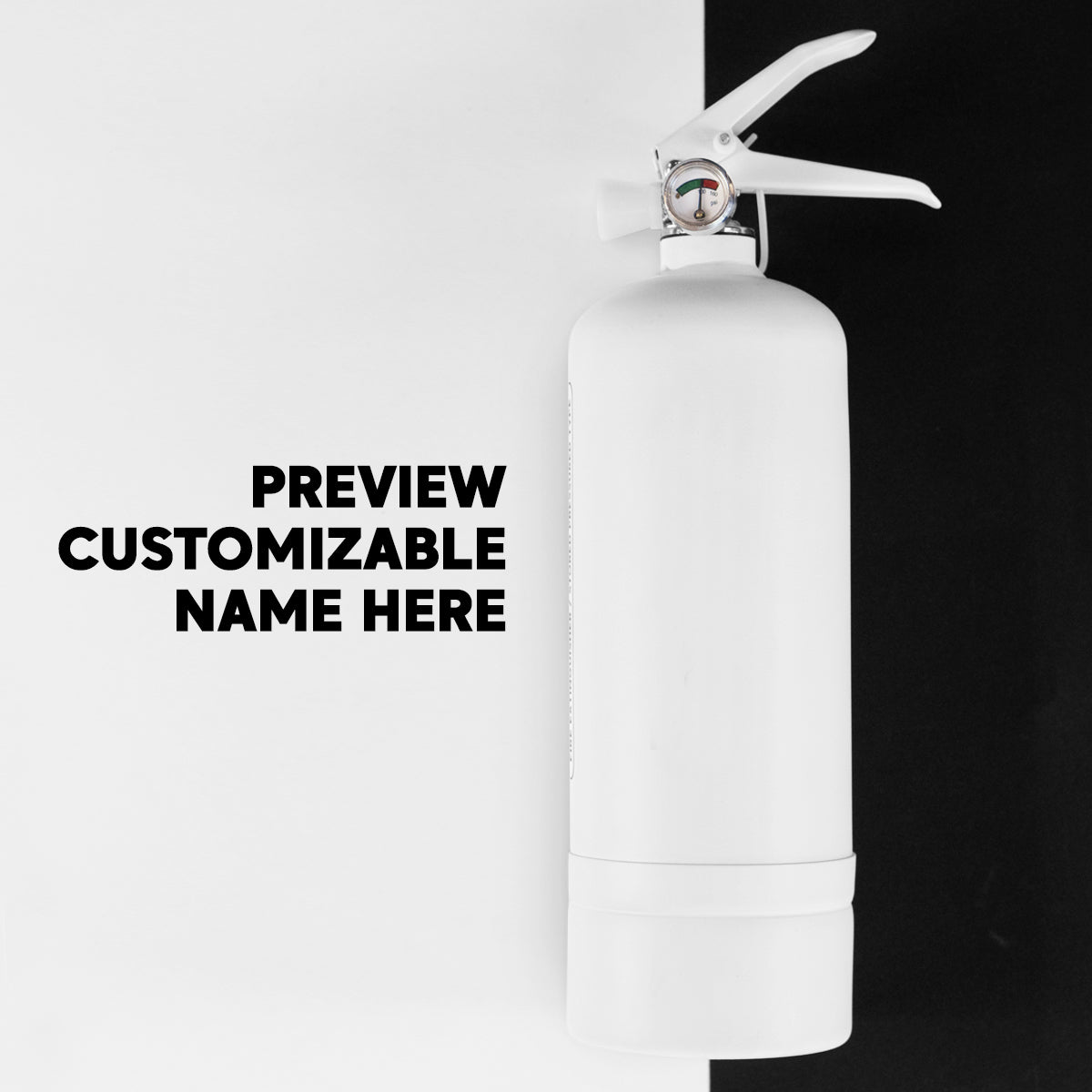Personalised 1kg Fire Extinguisher - Fire Fighter Industry
