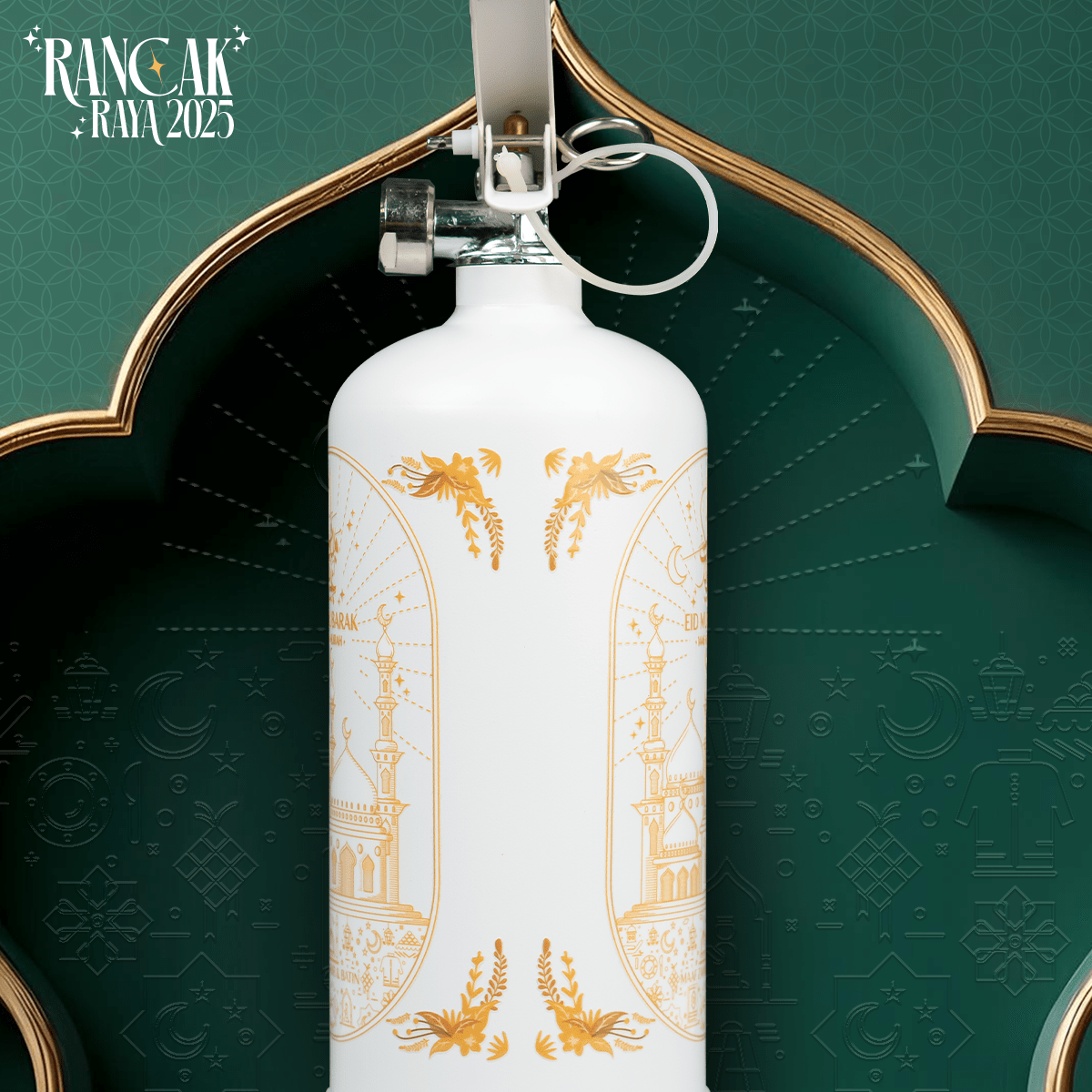 Rancak Raya 2025 (Customizable 1kg Fire Extinguisher) - Fire Fighter Industry