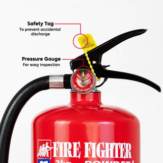 The Dynamic Duo (3kg Fire Extinguisher + Fire Blanket) - Fire Fighter Industry