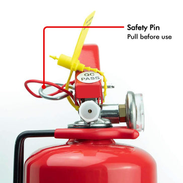 1KG ABC Dry Powder Fire Extinguisher (Pack of 2)
