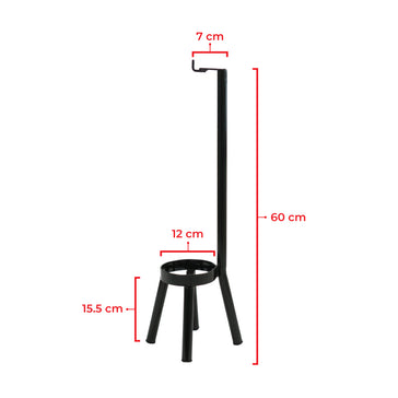 2KG CO2 Gas Fire Extinguisher Stand