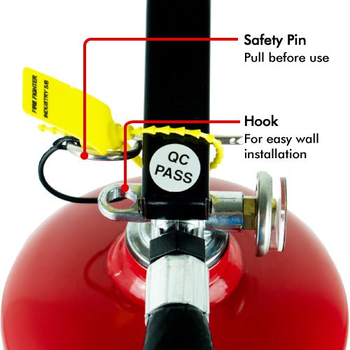 Safety pin and wall hook