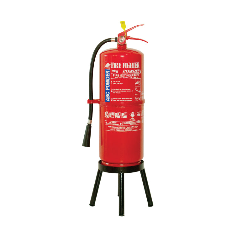 9KG ABC Dry Powder Fire Extinguisher Stand